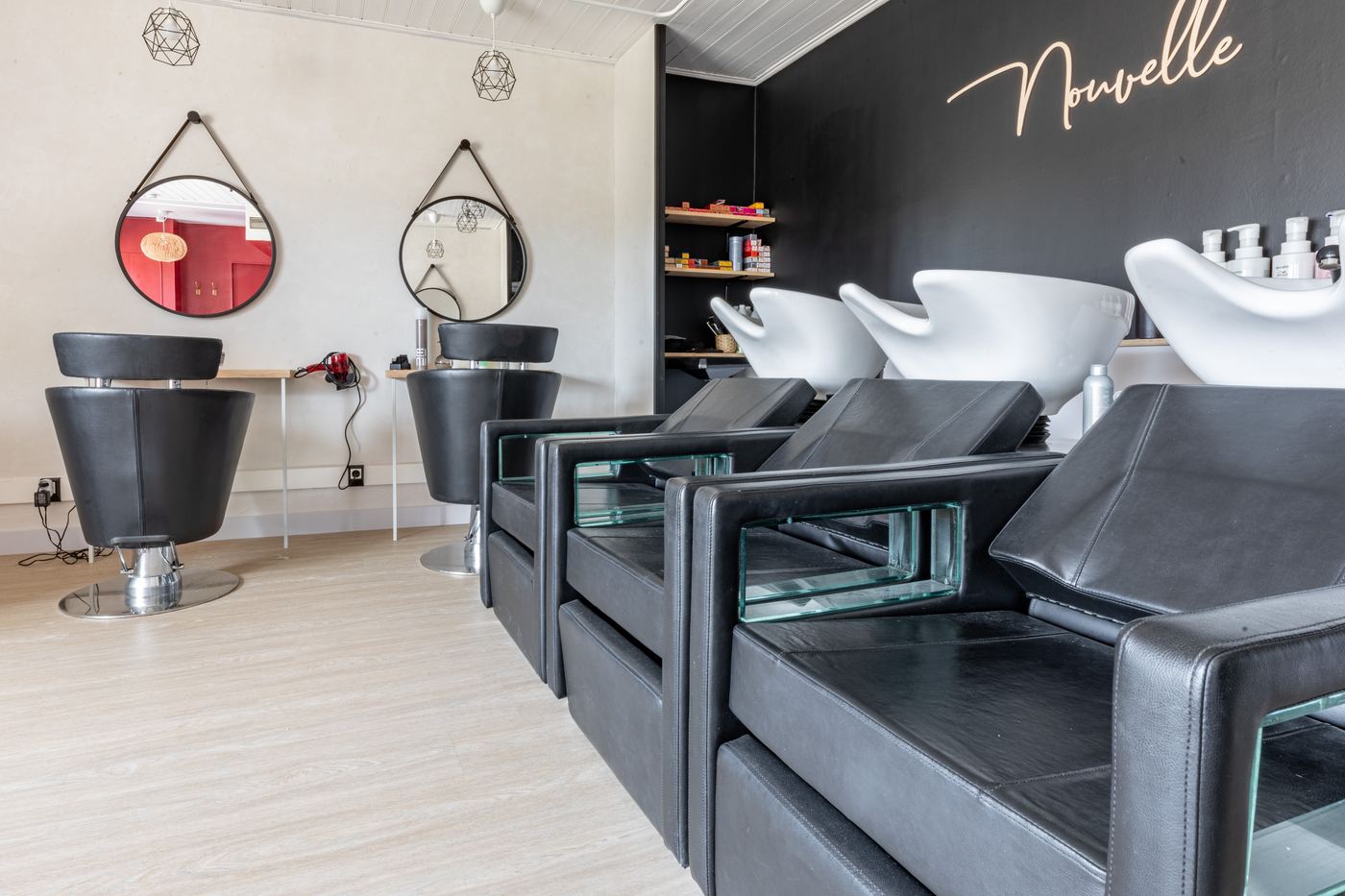 Poste de coiffage du salon Nouvel Élément
